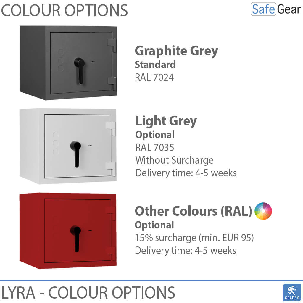 Lyra 16 - Security Safe (252 Liters) - Burglary Test Grade 1