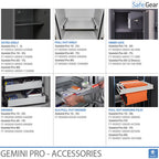 Gemini Pro 50 - Pharmacy Safe (219 Liters) - 7 Drawers - Burglary Test Grade 1