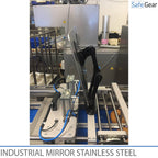 Industrial Mirror in Stainless Steel - Adjustable